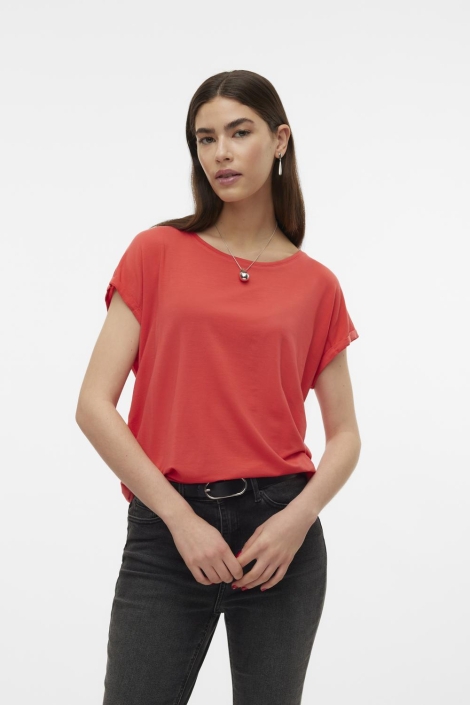 Vero Moda vmava plain ss top ga jrs noos